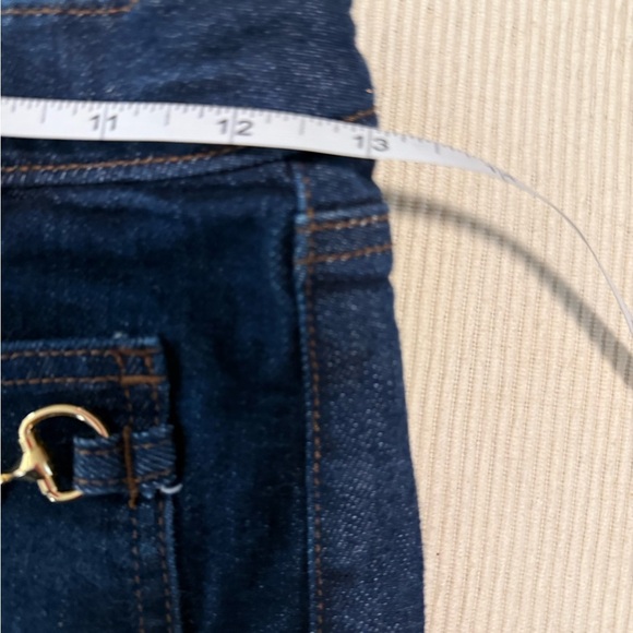 LOFT Blue Flare Wide Leg Jeans - Picture 8 of 10